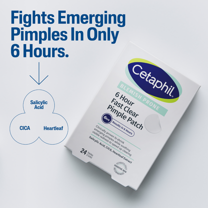 Cetaphil 6-Hour Fast Clear Pimple Patches x24
