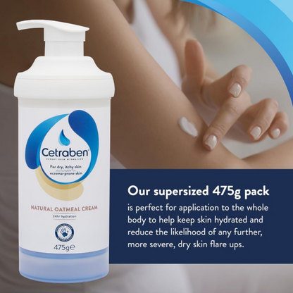 Cetraben Natural Oatmeal Cream 475g