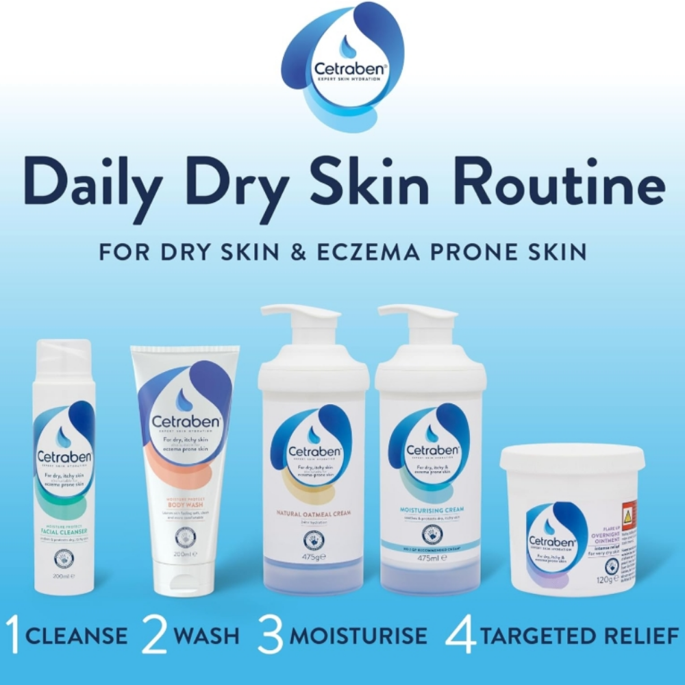 Cetraben Natural Oatmeal Cream 475g