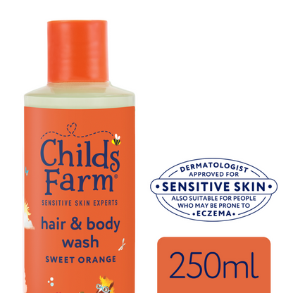 Childs Farm Hair & Body Wash Sweet Orange 250ml