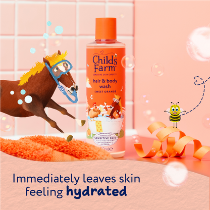 Childs Farm Hair & Body Wash Sweet Orange 250ml