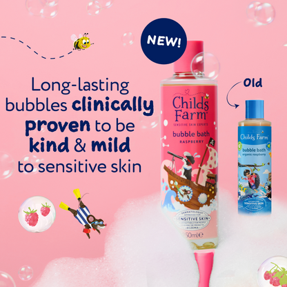 Childs Farm Organic Raspberry Bubble Bath 250ml
