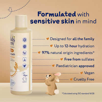Childs Farm Fragrance-free Baby Oat Derma Bubble Bath 250ml