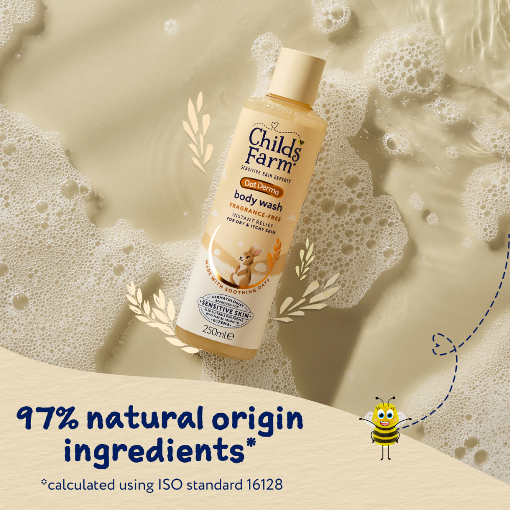 Childs Farm Fragrance Free Baby Oat Derma Wash 250ml