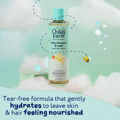 Childs Farm Baby Shampoo & Body Wash 250ml