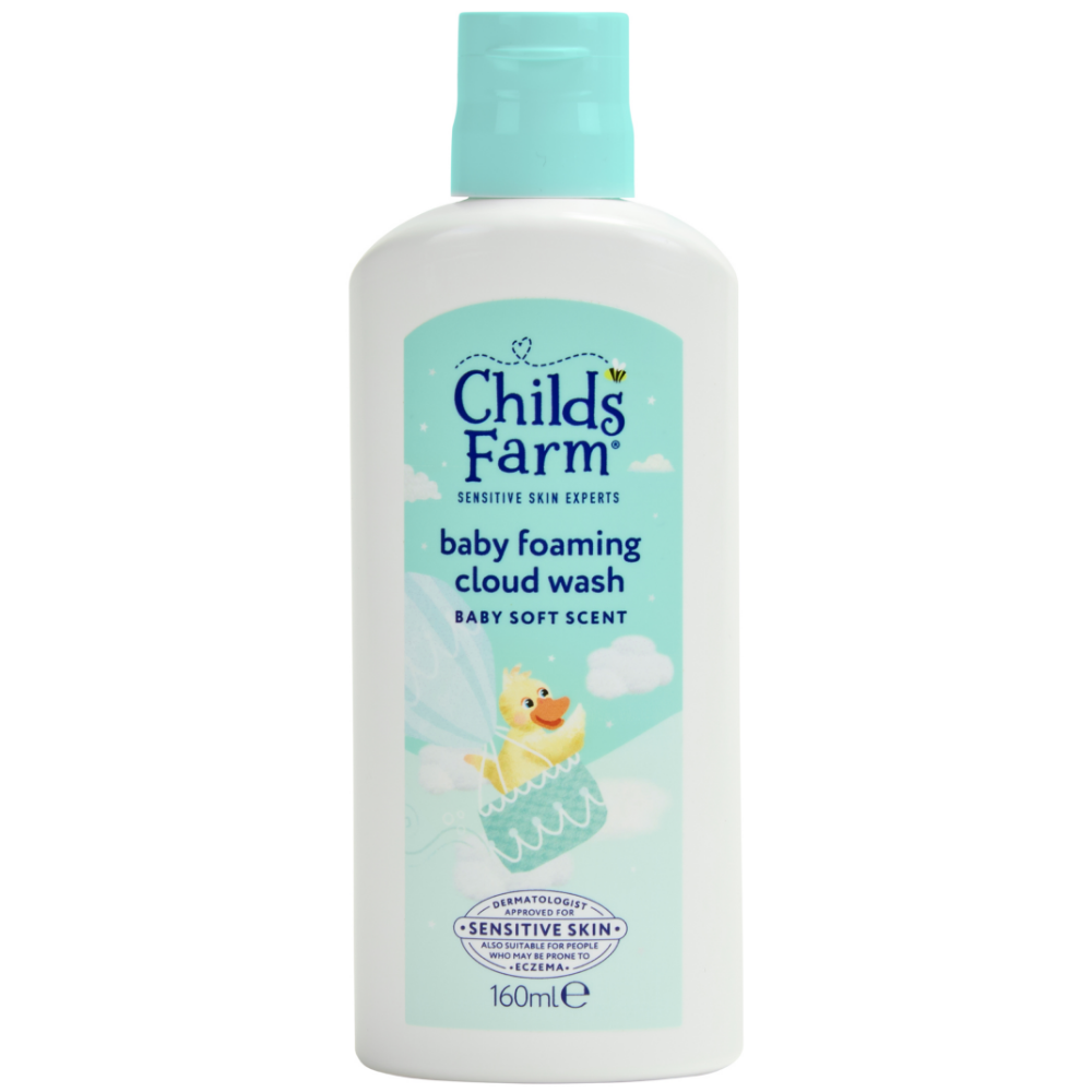 Childs Farm Baby Foaming Cloud Face & Body Wash 160ml