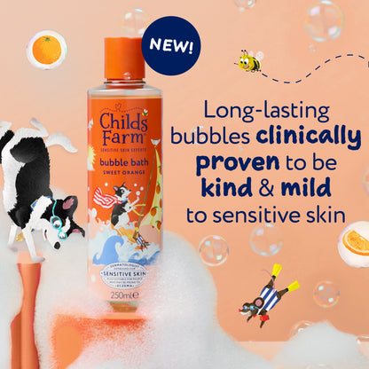 Childs Farm Kids Bubble Bath Sweet Orange 250ml