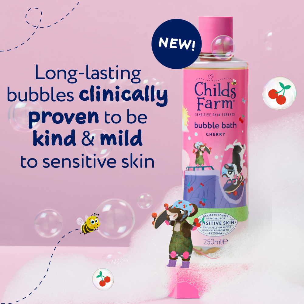 Childs Farm Bubble Bath Cherry 250ml