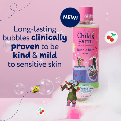 Childs Farm Bubble Bath Cherry 250ml
