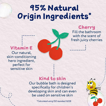 Childs Farm Bubble Bath Cherry 250ml