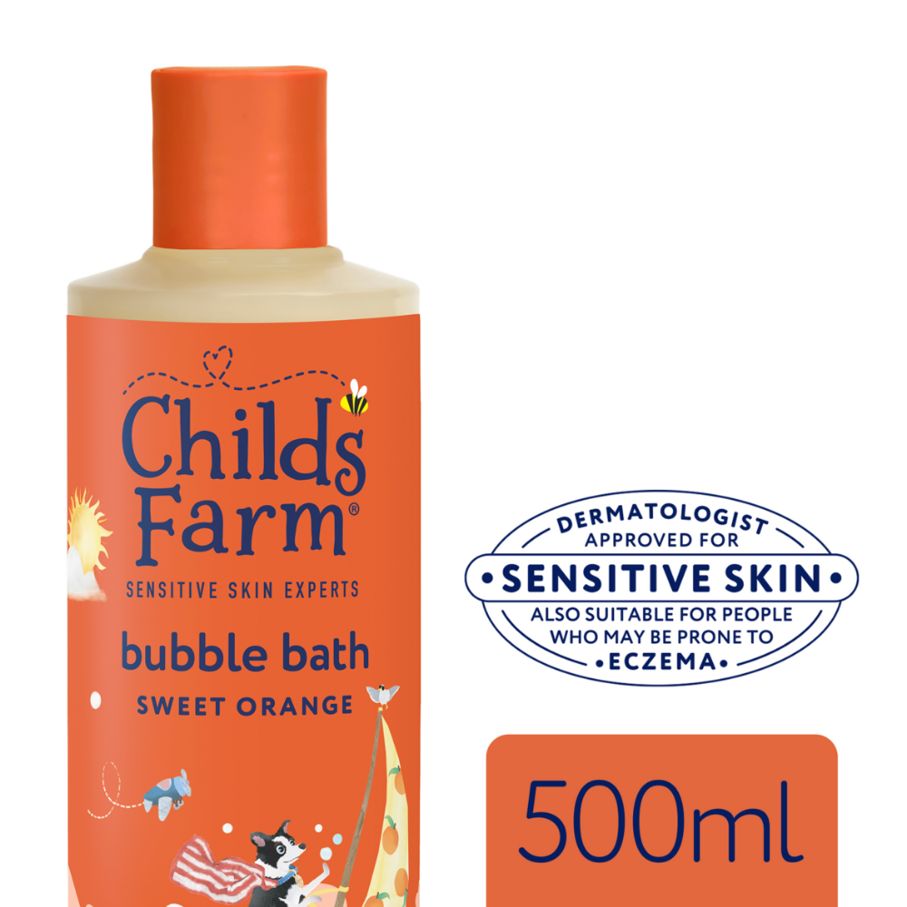 Childs Farm Kids Bubble Bath Sweet Orange 500ml