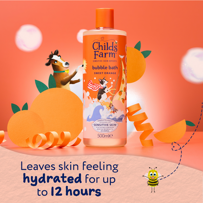 Childs Farm Kids Bubble Bath Sweet Orange 500ml