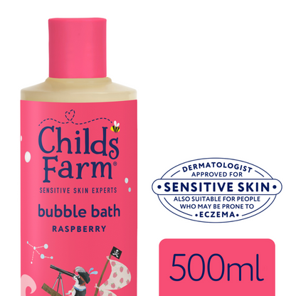 Childs Farm Kids Bubble Bath Raspberry 500ml
