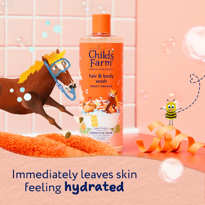 Childs Farm Kids Hair & Body Wash Sweet Orange 500ml