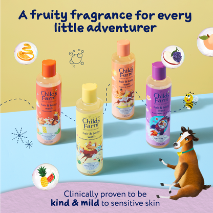 Childs Farm Kids Hair & Body Wash Blackberry & Apple 500ml