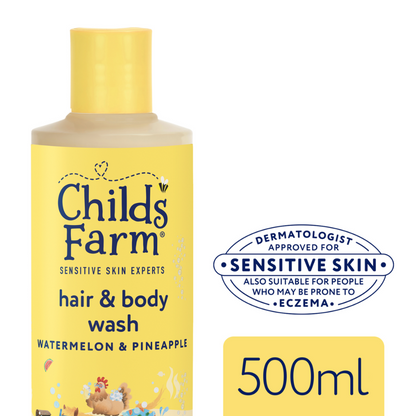 Childs Farm Kids Hair & Body Wash Watermelon & Pineapple 500ml