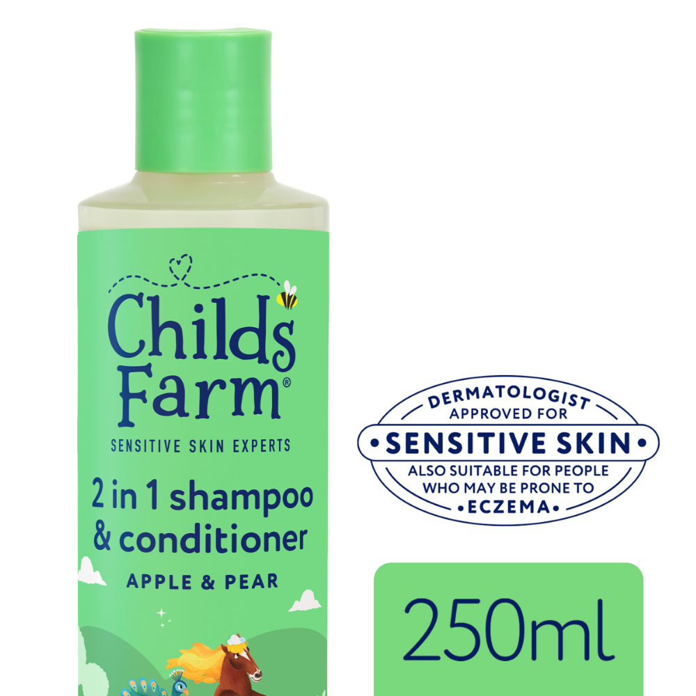 Childs Farm 2-In-1 Shampoo & Conditioner Apple & Pear 250ml