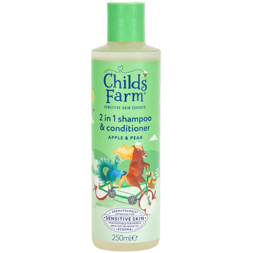 Childs Farm 2-In-1 Shampoo & Conditioner Apple & Pear 250ml