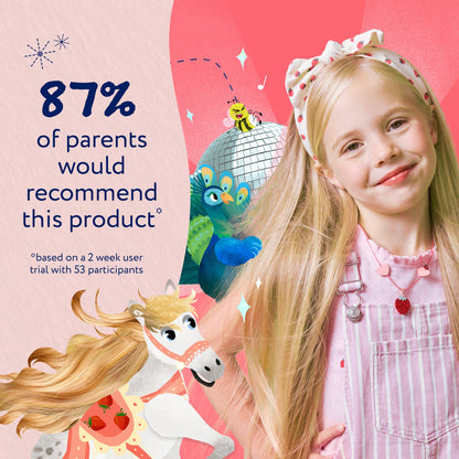 Childs Farm 3-In-1 Tangle Taming Hair Detangler Strawberry & Mint 100ml