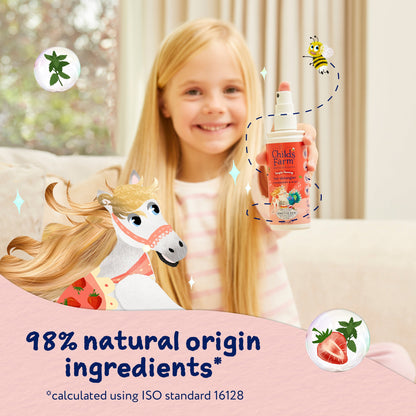 Childs Farm 3-In-1 Tangle Taming Hair Detangler Strawberry & Mint 100ml