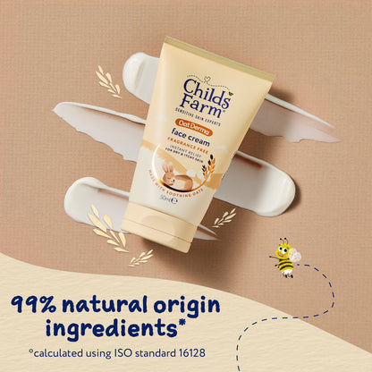 Childs Farm Fragrance-Free Oat Derma Face Cream 50ml