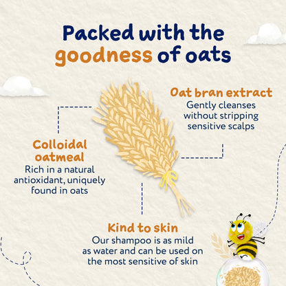 Childs Farm Fragrance-Free Oat Derma Shampoo 250ml