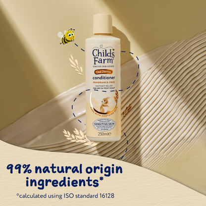 Childs Farm Fragrance-Free Oat Derma Conditioner 250ml