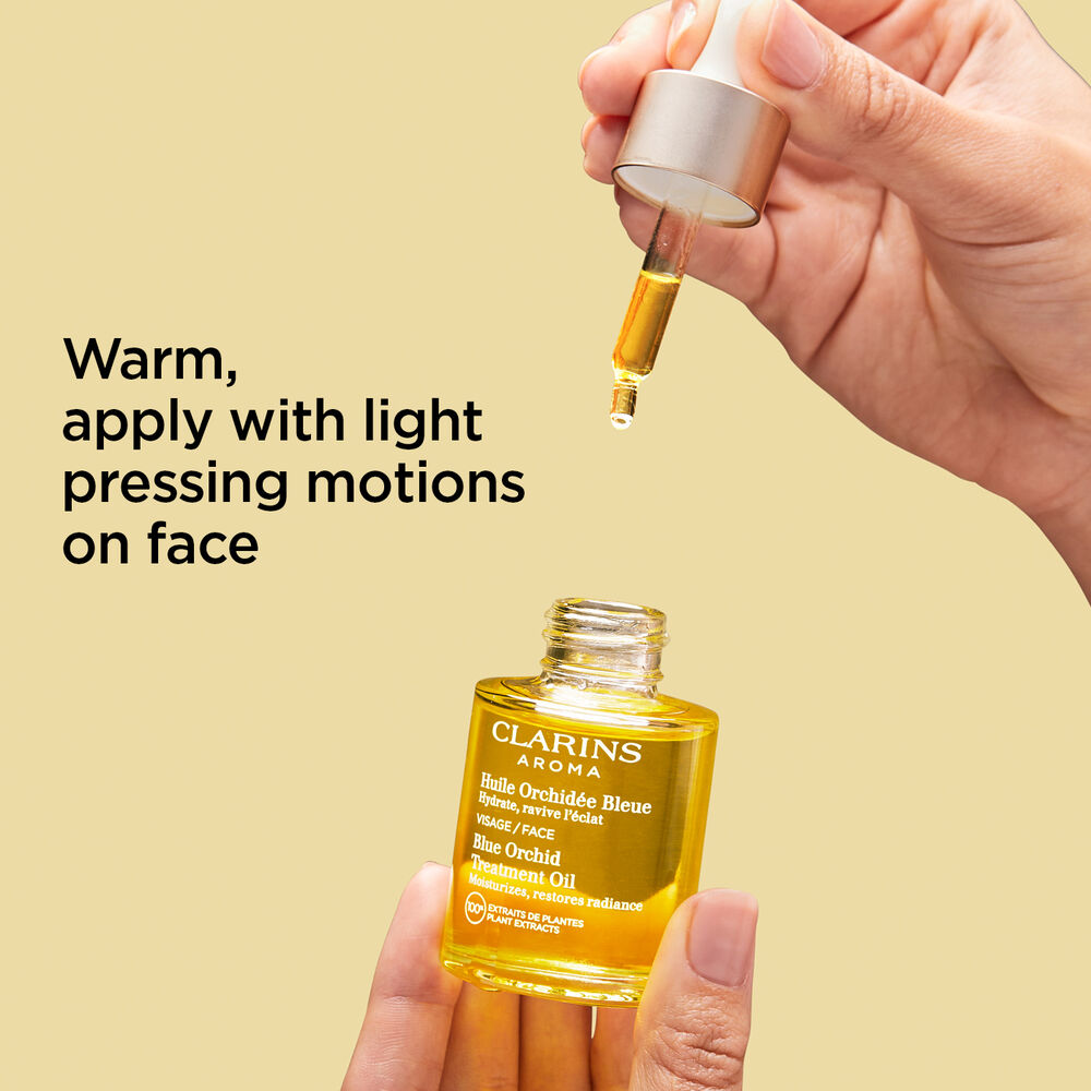 Clarins Blue Orchid Moisturising Treatment Oil 30ml