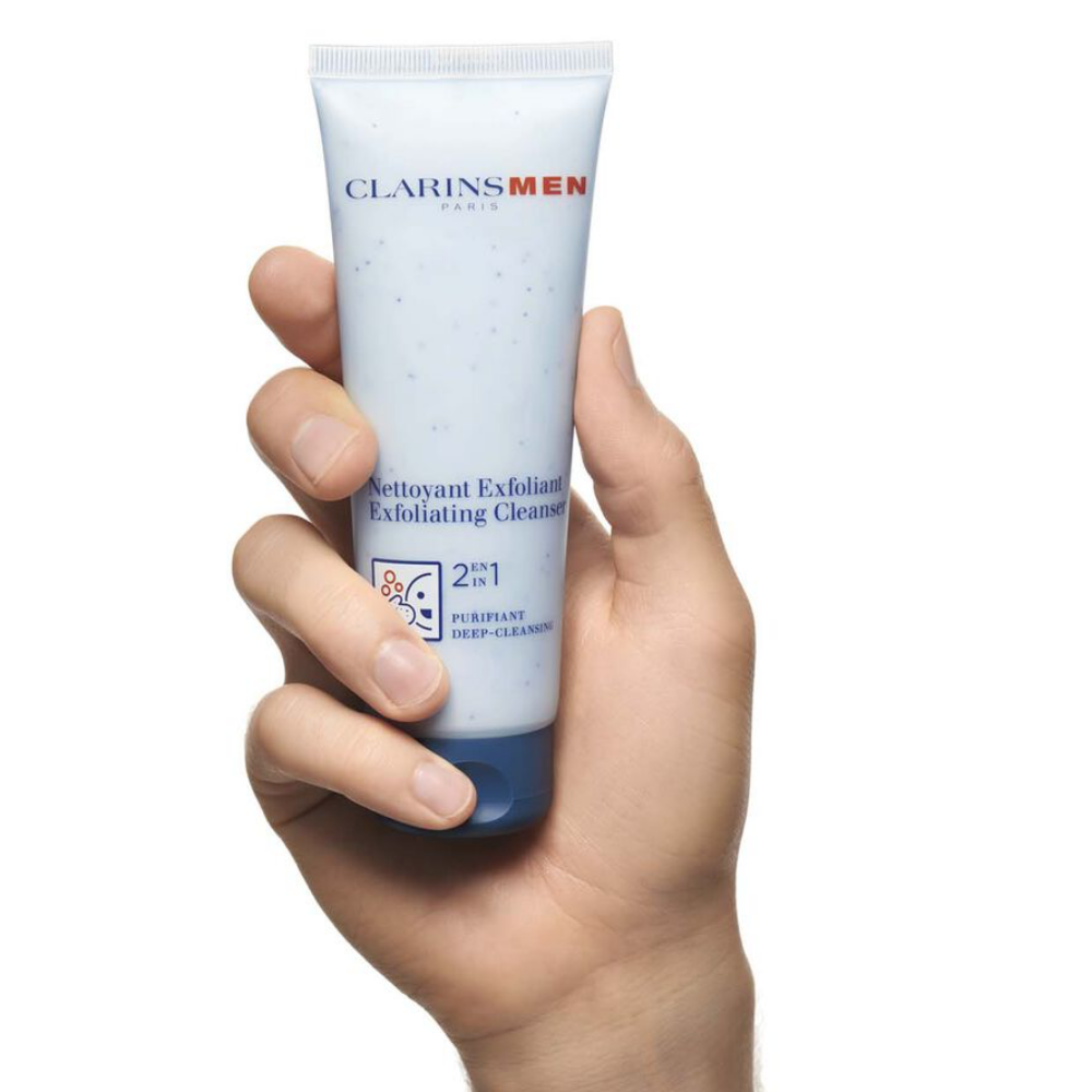 Clarins Men Deep Cleansing Exfoliating Cleanser 125ml