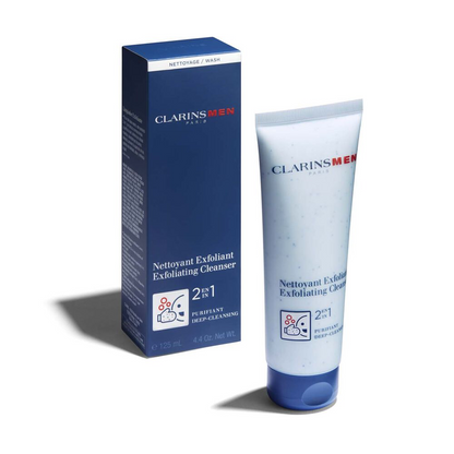 Clarins Men Deep Cleansing Exfoliating Cleanser 125ml