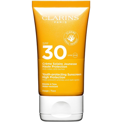 Clarins Sun Youth-Protecting Face Sunscreen SPF30 50ml
