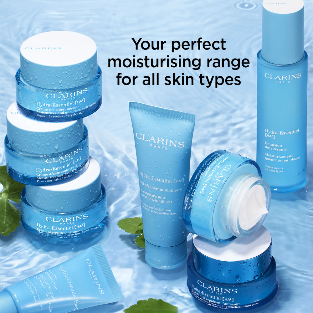 Clarins Hydra-Essentiel HA Silky Day Cream for Normal To Dry Skin 50ml