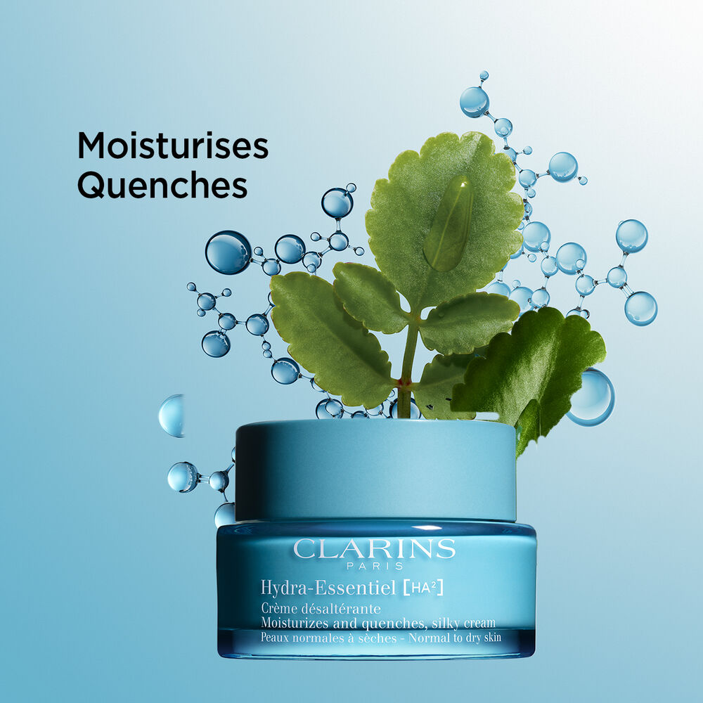 Clarins Hydra-Essentiel HA Silky Day Cream for Normal To Dry Skin 50ml
