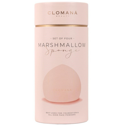 Clomana Marshmallow Sponge Shape 2 Pack of 4