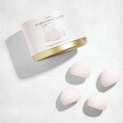 Clomana Marshmallow Mini Sponge Set Pack of 4