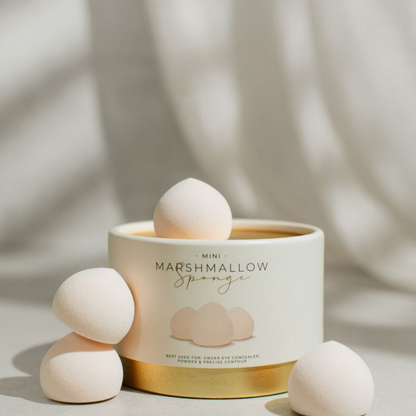 Clomana Marshmallow Mini Sponge Set Pack of 4
