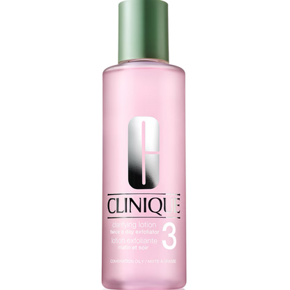 Clinique Clarifying Lotion Twice A Day Exfoliator Type 3 for Combination Oily Skin 400ml