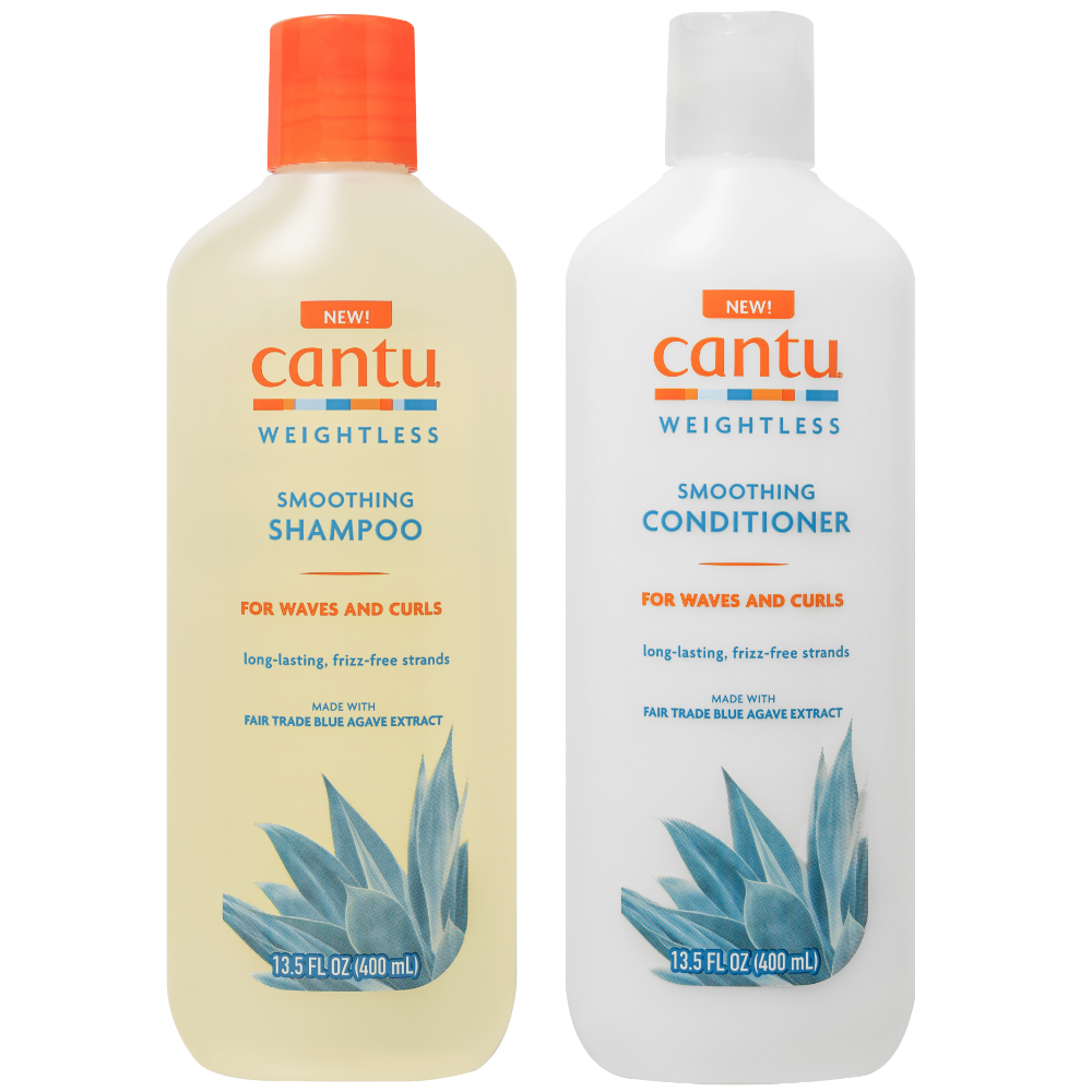 Cantu Weightless Smoothing Shampoo & Conditioner Twin 2 x 400ml