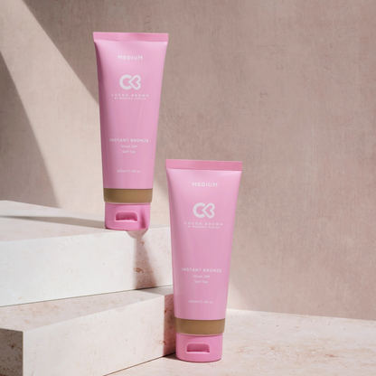 Cocoa Brown Instant Bronze Wash Off Self Tan Lotion Medium 120ml