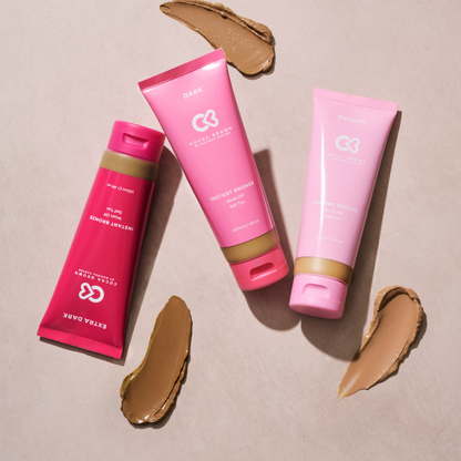 Cocoa Brown Instant Bronze Wash Off Self Tan Lotion Dark 120ml