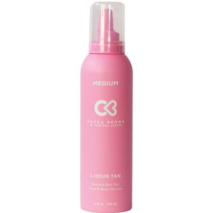 Cocoa Brown 1 Hour Tan Express Self Tan Mousse Medium 150ml