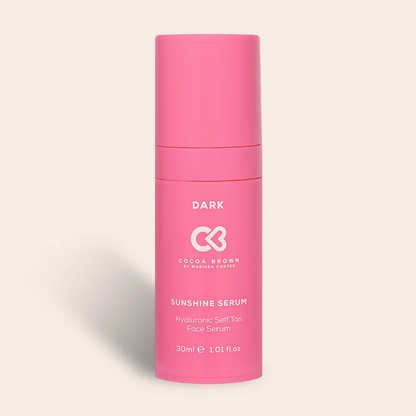 Cocoa Brown Sunshine Serum Hyaluronic Self Tan Face Serum Dark 30ml