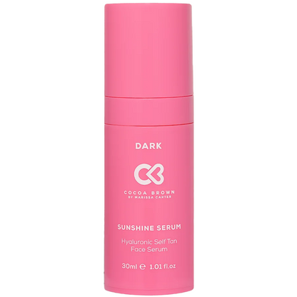 Cocoa Brown Sunshine Serum Hyaluronic Self Tan Face Serum Dark 30ml