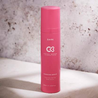 Cocoa Brown Sunshine Serum Hyaluronic Self Tan Body Dark 120ml