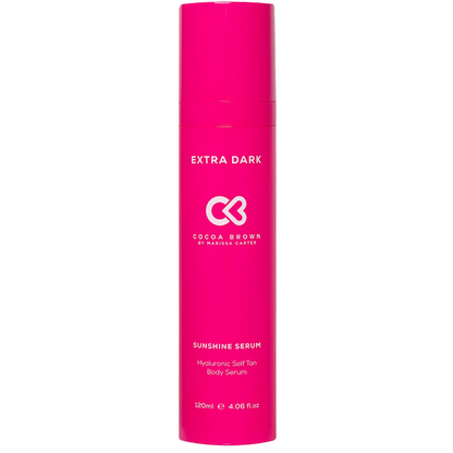 Cocoa Brown Sunshine Serum Hyaluronic Self Tan Body Extra Dark 120ml