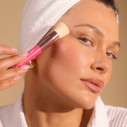 Cocoa Brown Double Ended Brush