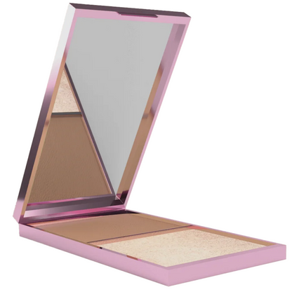 Cocoa Brown Cream Contour & Highlighter Palette 17g