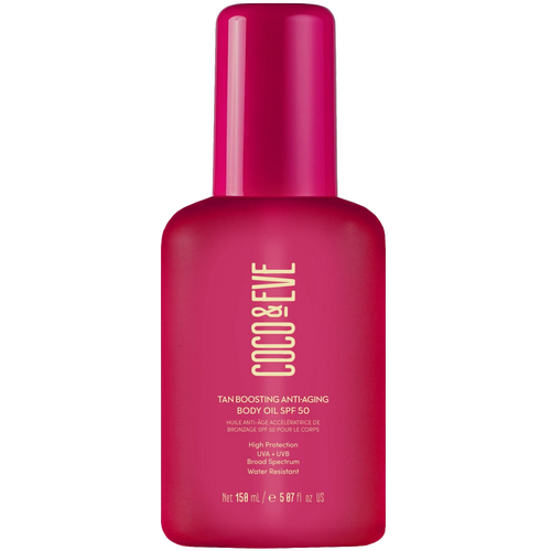 Coco & Eve Tan Boosting Anti-Ageing Body Oil SPF50 150ml