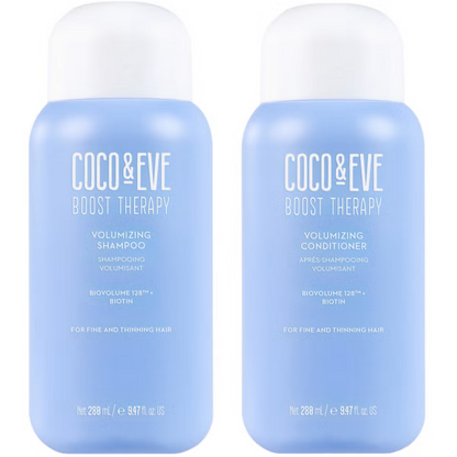 Coco & Eve Boost Therapy Hair Volumising Shampoo & Conditioner Twin 2 x 280ml