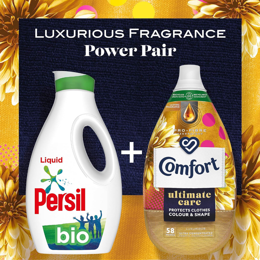 Comfort Ultimate Care Luxurious Ultra-Concentrated Fabric Conditioner 58 Washes 870ml
